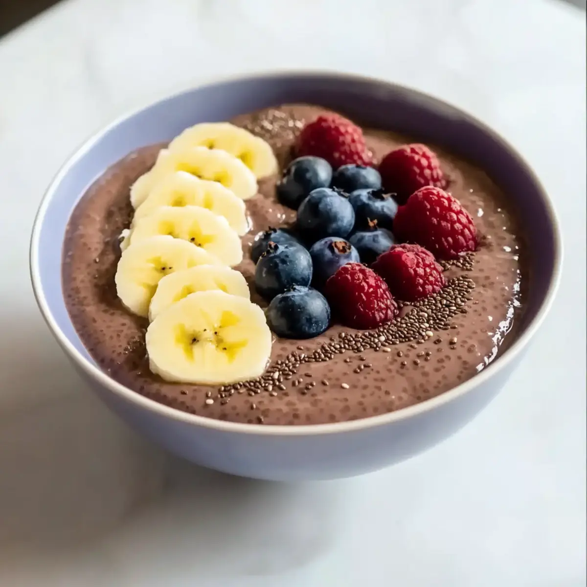 Classic Chocolate Chia Pudding for Babies