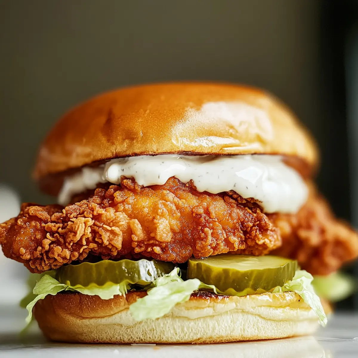 Buttermilk Fried Chicken Sandwich