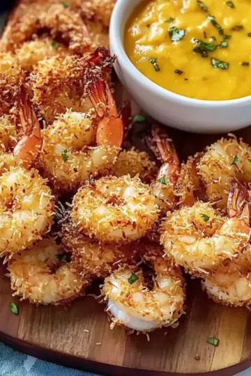 Jumbo Coconut Shrimp with Mango Dipping Sauce