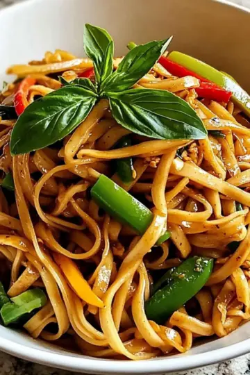 Thai Drunken Noodles