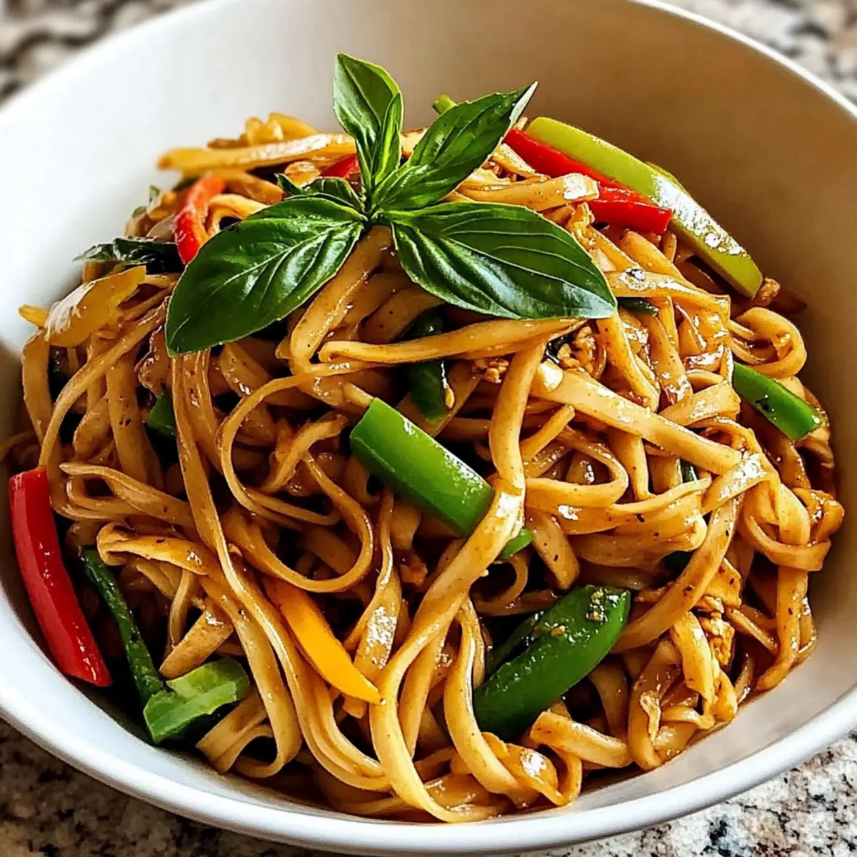 Thai Drunken Noodles