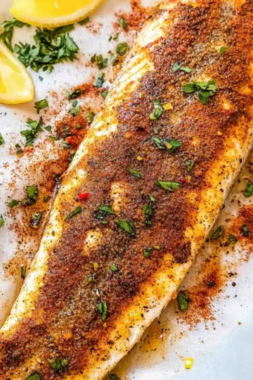 Baked Trout Fillet