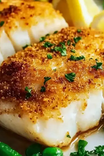 Flaky Oven-Baked Fish Halibut