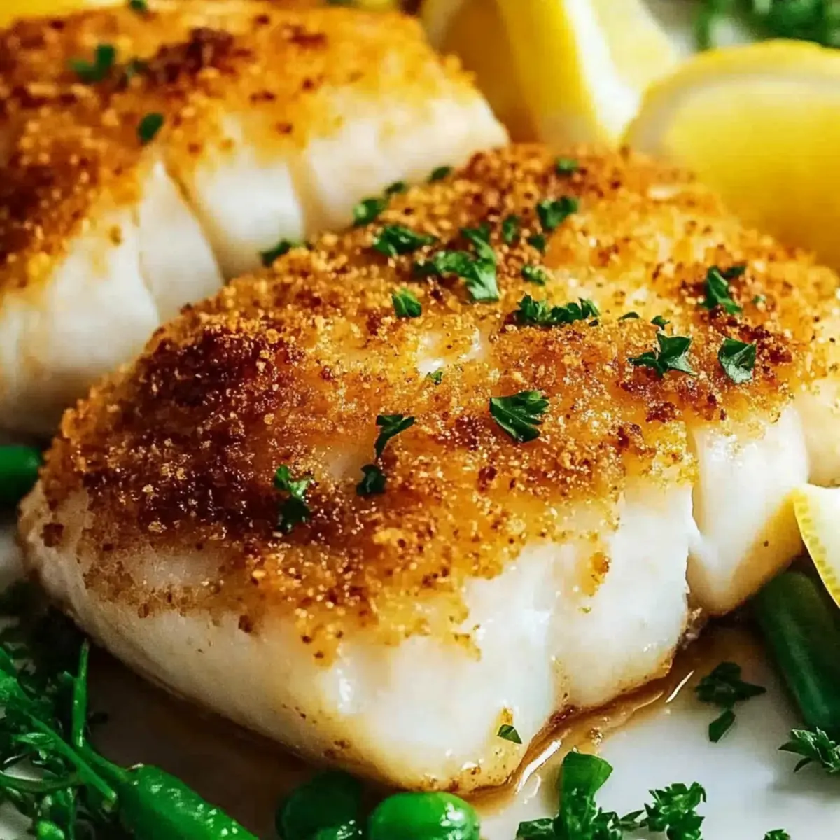Flaky Oven-Baked Fish Halibut