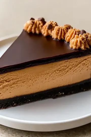 Chocolate Peanut Butter Cheesecake