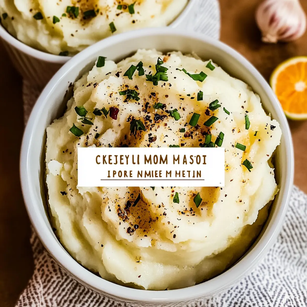 Roasted Garlic Mashed Potatoes