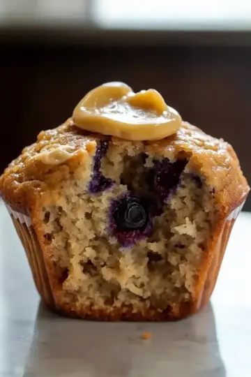 Banana Peanut Butter Power Muffins