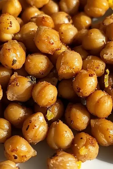 Crispy Za’atar Roasted Chickpeas