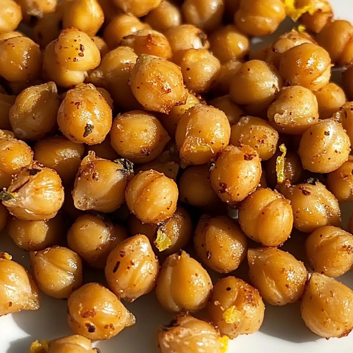 Crispy Za’atar Roasted Chickpeas