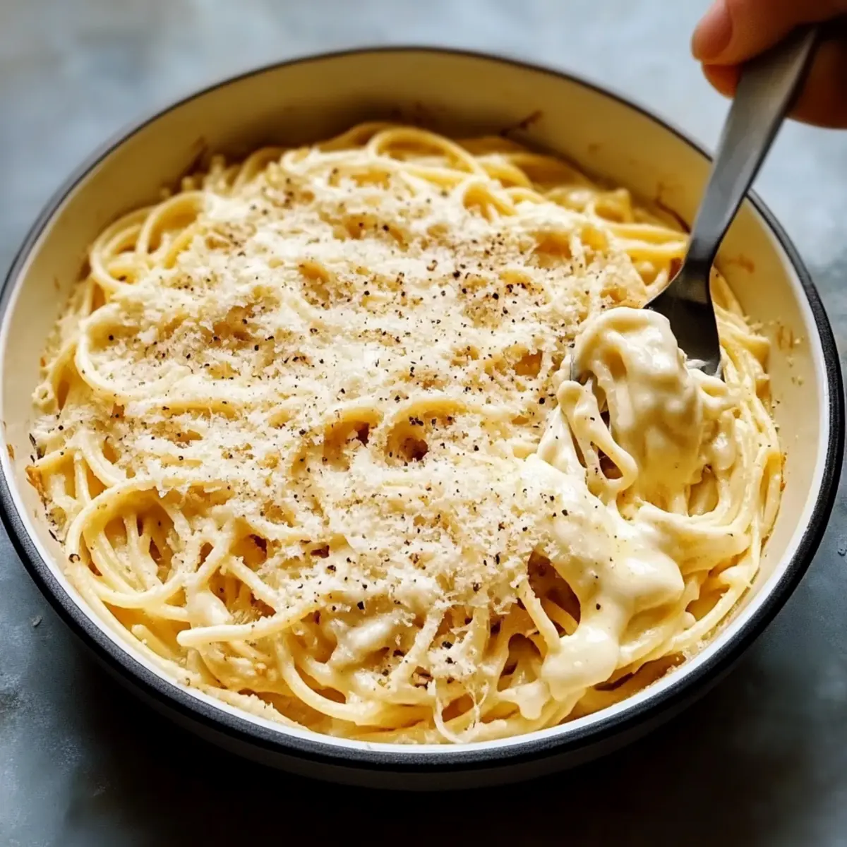 Baked Cream Cheese Spaghetti
