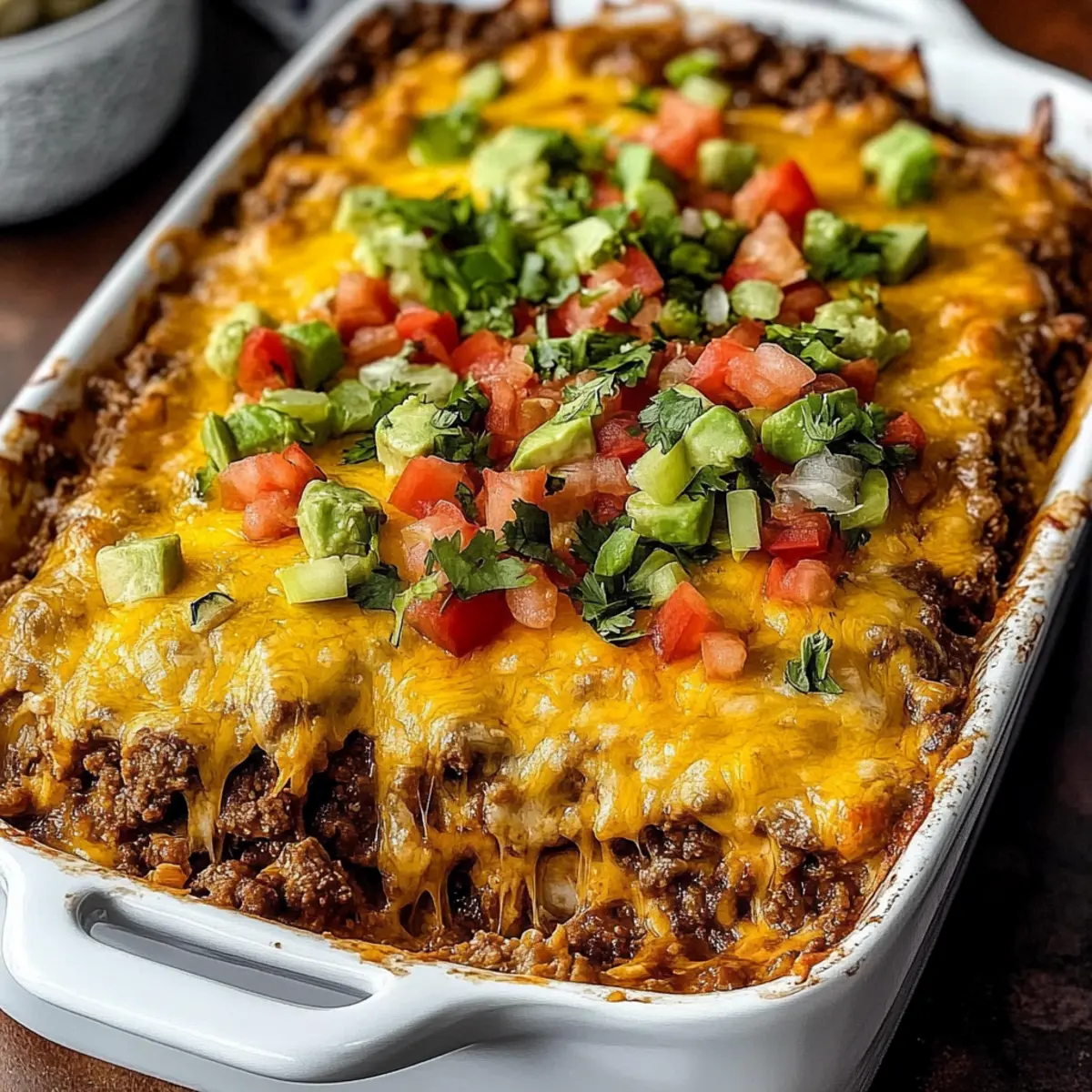 Beef Burrito Casserole