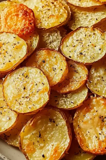 Oven Baked Potato Slices