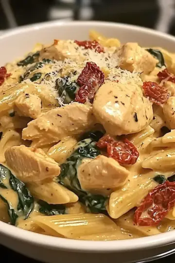 Creamy Tuscan Chicken Pasta