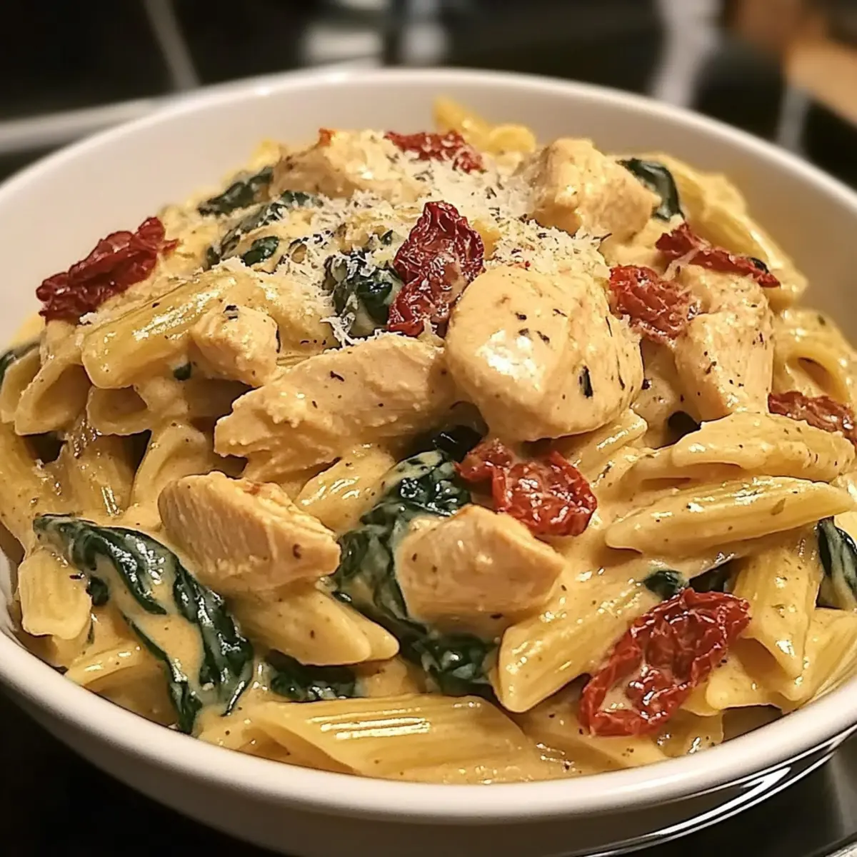Creamy Tuscan Chicken Pasta