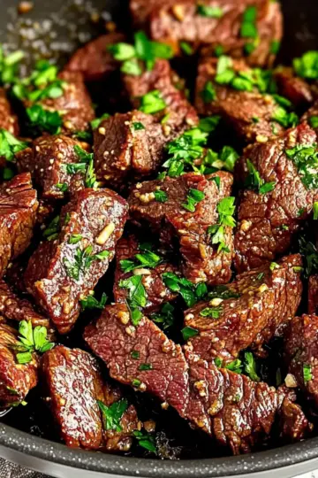 Garlic Butter Steak Bites