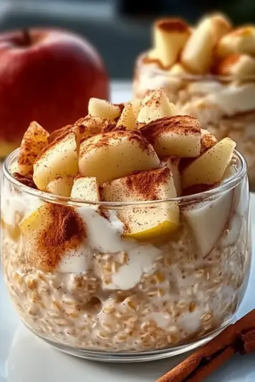 Apple Cinnamon Overnight Oats
