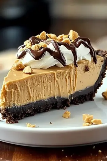 No Bake Peanut Butter Pie