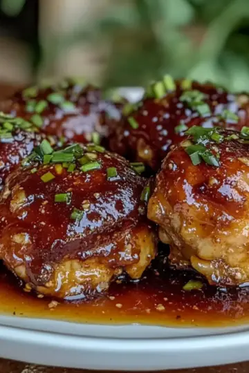 Crockpot Honey Garlic Chicken