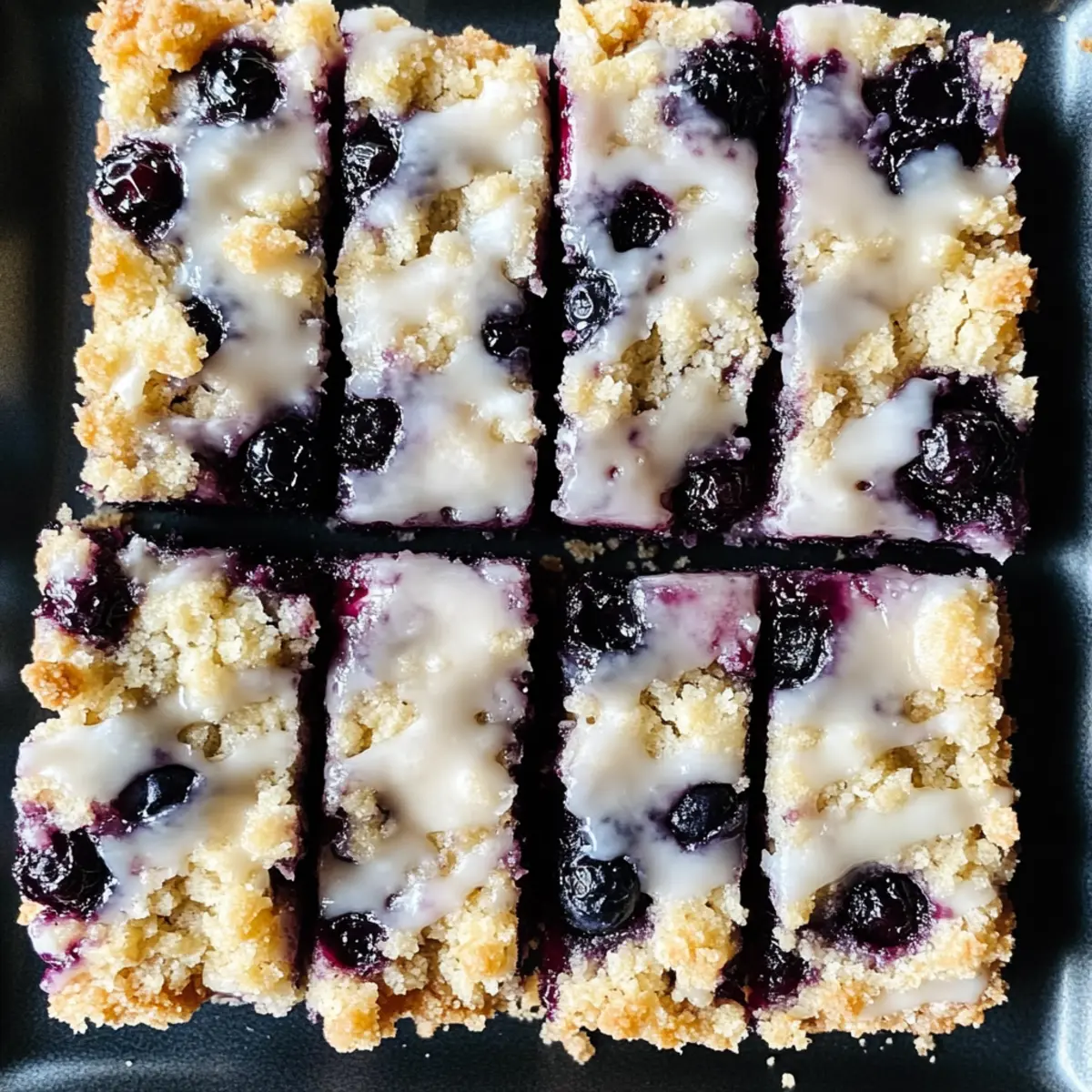 Blueberry Crumble Bars
