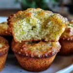 Brown Butter Lemon Zucchini Muffins