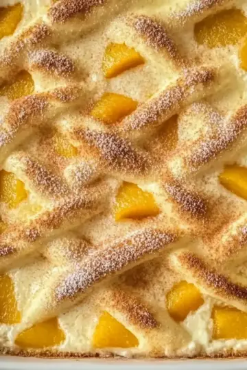 Peaches and Cream Cake