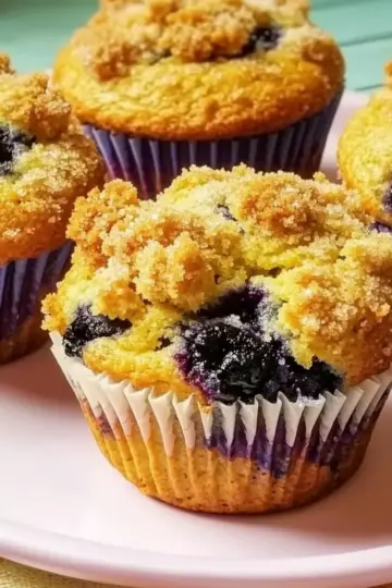 Extra Big Blueberry Muffins