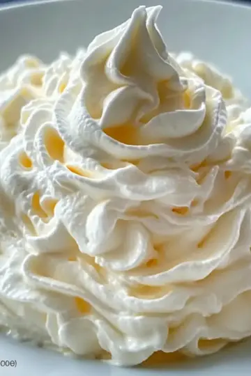 Homemade Whipped Cream Dessert