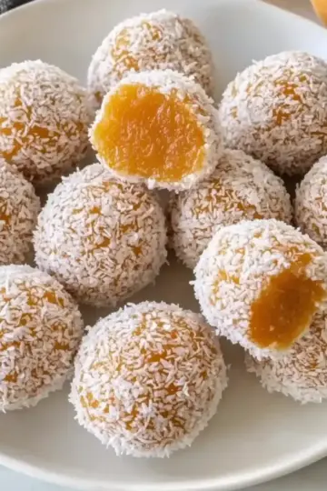 Peach Bliss Balls
