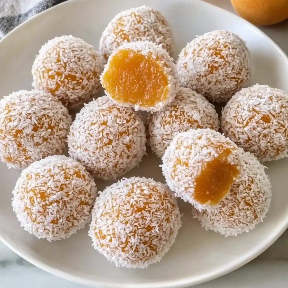 Peach Bliss Balls