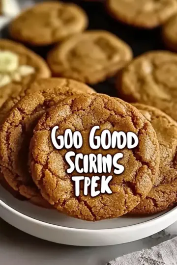 So Good Ginger Cookies
