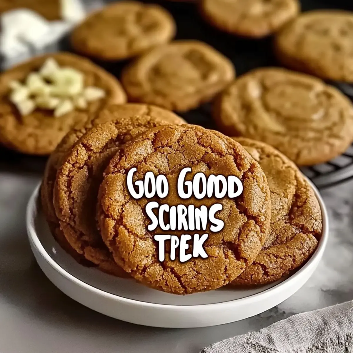 So Good Ginger Cookies