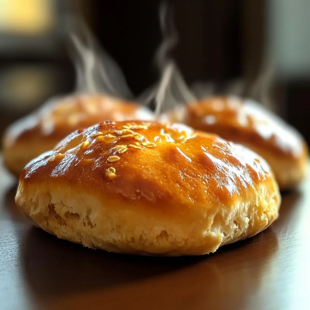 Cozy Oatmeal Molasses Rolls